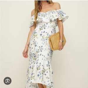 LIKE NEW REFORMATION Baela Linen Dress, Clarita, size 2